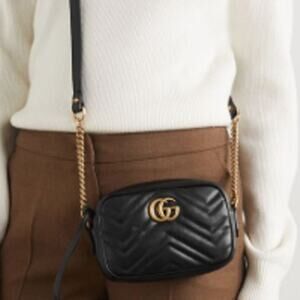 💎✨Authentic Gucci GG Marmont Small Camera Shoulder Bag